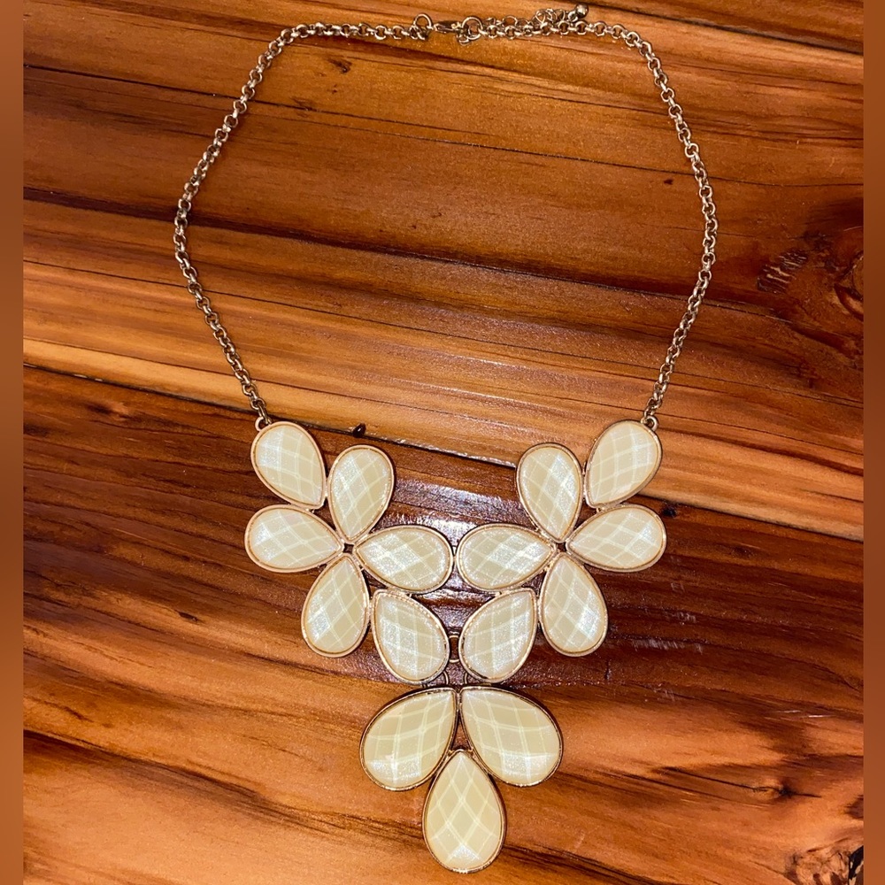Cream Statement Necklace